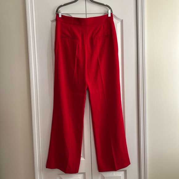 NWT ZARA 2 Pieces SET. Red Double Breasted Buttoned Blazer And Pants. - Picture 14 of 16